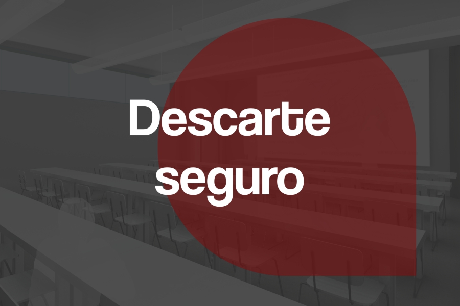 Descarte seguro de resíduos de injeções