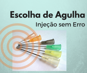 agulha indicada para injeção IM no glúteo