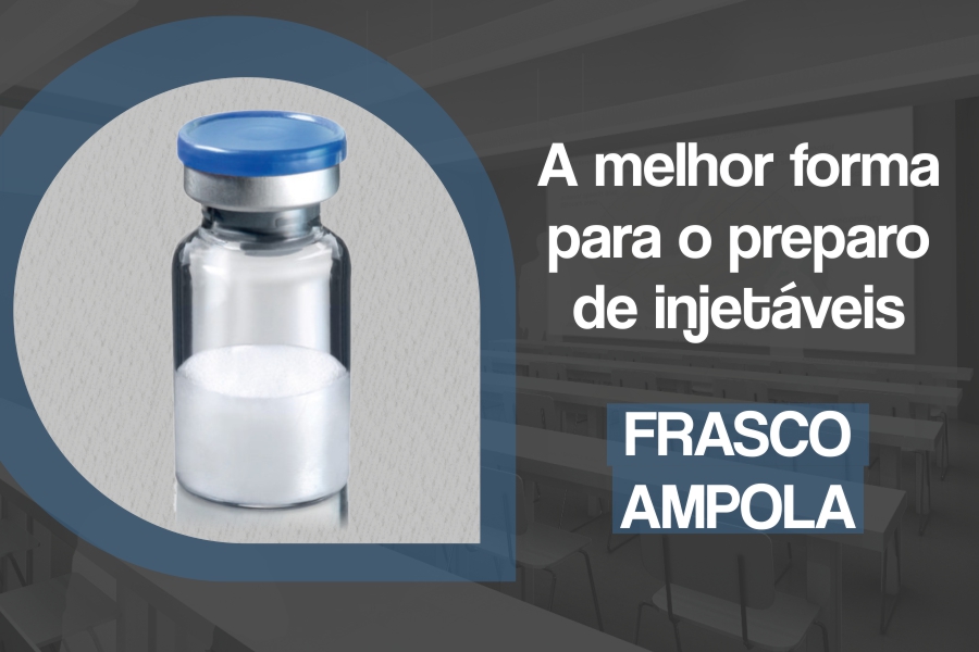 preparo de injetáveis em frasco ampola