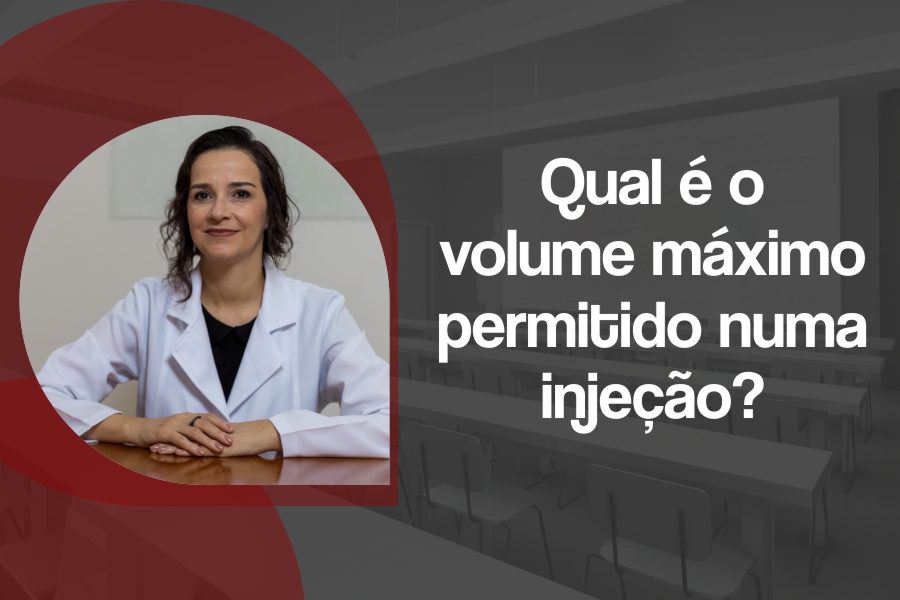Volumes máximos permitidos em injeção